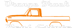 Orange Truck Real Estate Logo